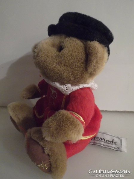 Teddy bear - 14 x 12 cm - harrods - English - from collection - exclusive - flawless