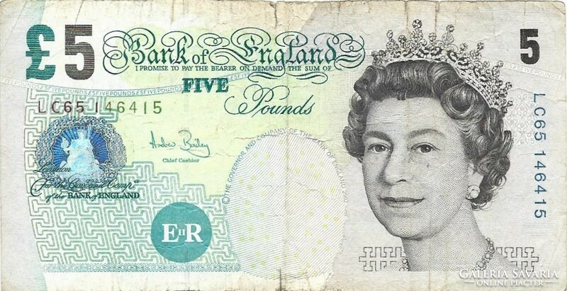 5 pounds pound 2002 England