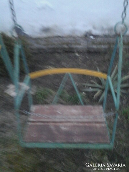 Garden iron chain, stable swing, for 2 children