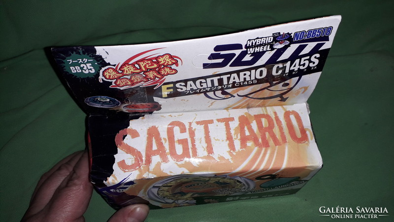 EREDETI Beyblade Flame Sagitario C145S Takara Tomy Metal Fight játék korong bontatlan dobozával 2.