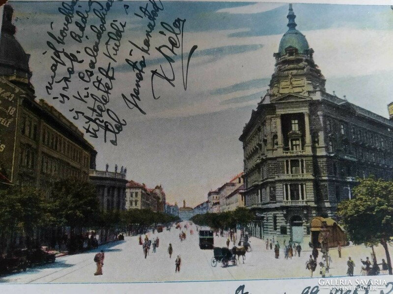 Budapest, Váczi körút, Waitzner boulevard, 1899-ből