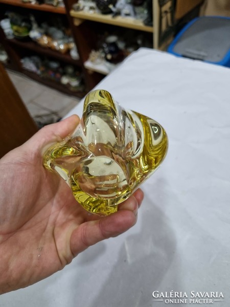 Czechoslovakian crystal vase