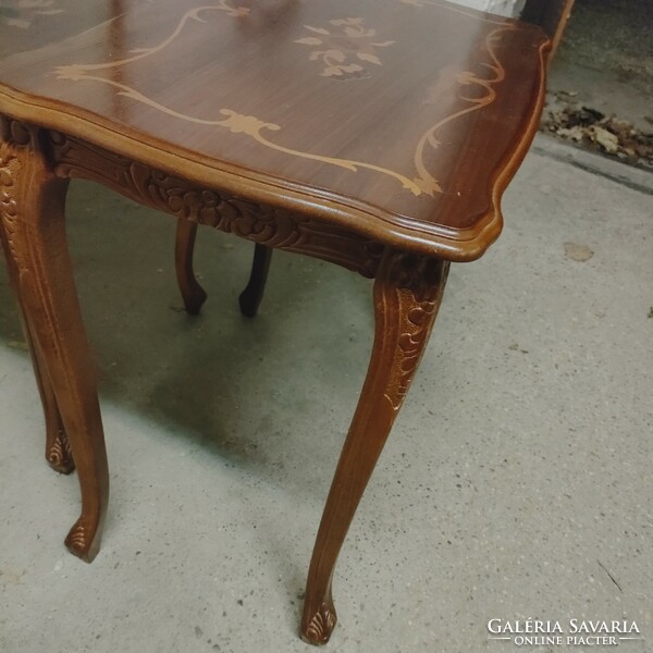 Inlaid antique small tables