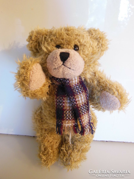 Teddy bear - 22 x 14 cm - soft - plush - brand new - exclusive - German - flawless