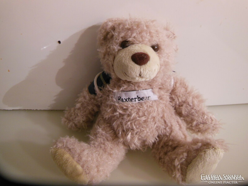 Teddy bear - 22 x 20 cm -baxterbear - soft - plush - brand new - exclusive - German - flawless