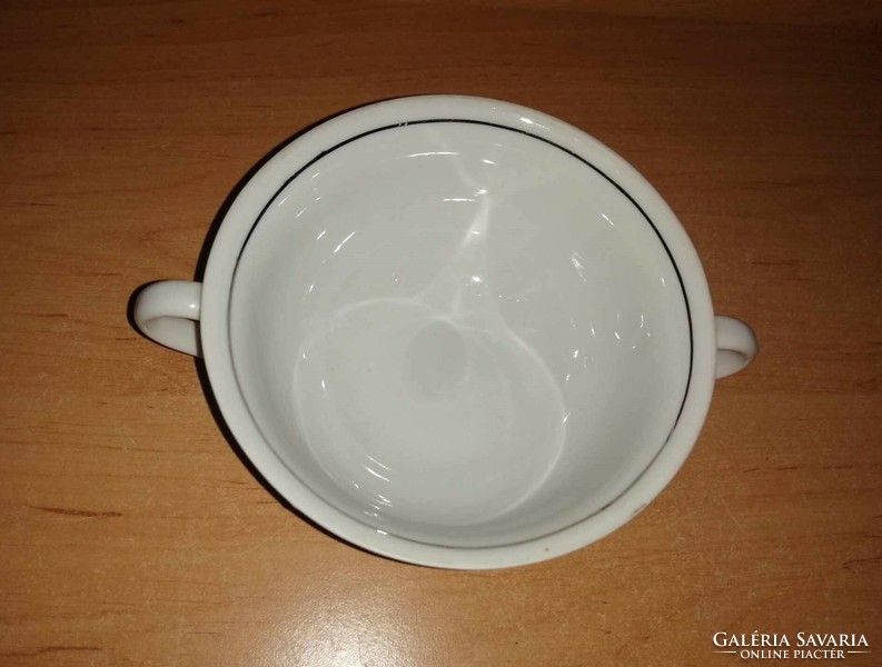 Iris Cluj porcelán kétfüles csésze, tálka - 12 cm (19/d)