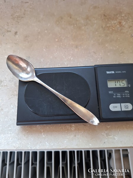 Antique silver spoon