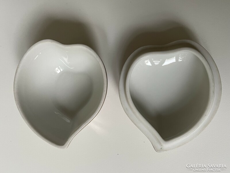 Herend heart-shaped bonbonnier