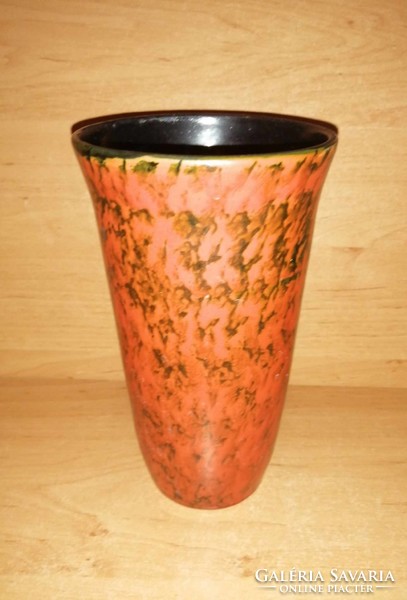 Retro lake head ceramic vase - 19 cm (1/d)
