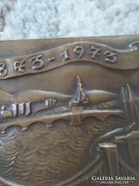 Madarassy walter bronze plaque