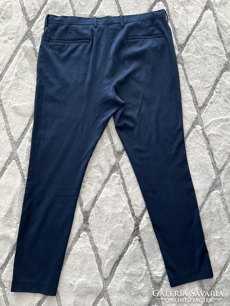 H&M sötétkék férfi zakó nadrág 50-e méret