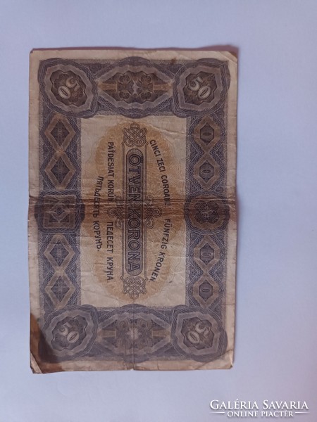 50 korona 1920-as