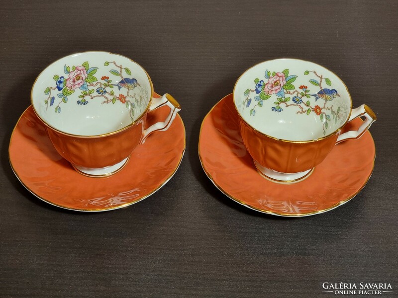 2 tea sets aynsley made in england tine english porcelain