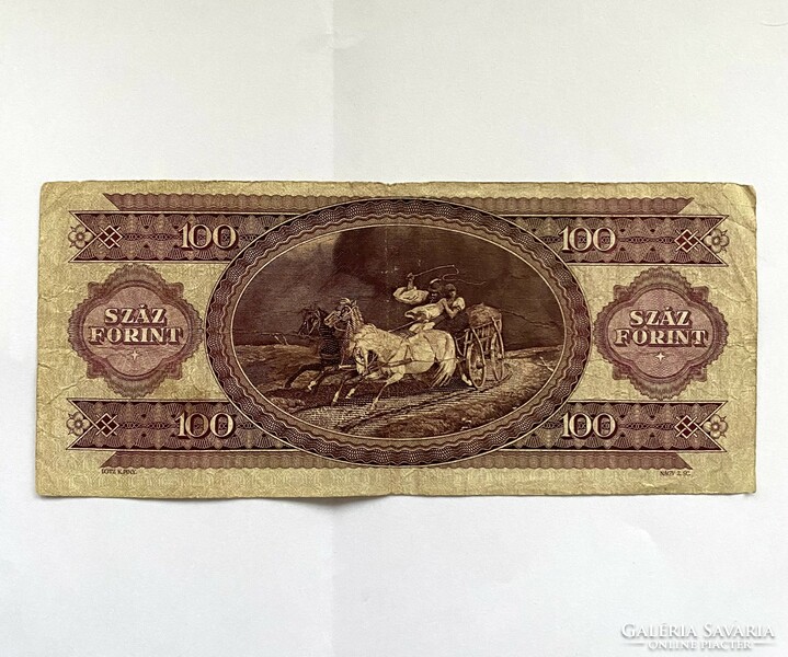 Száz forint 100 Forint 1992