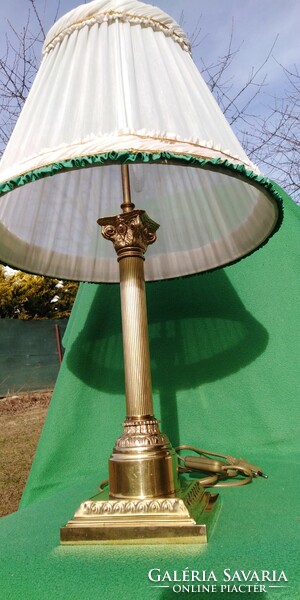 Refurbished table lamp for sale.