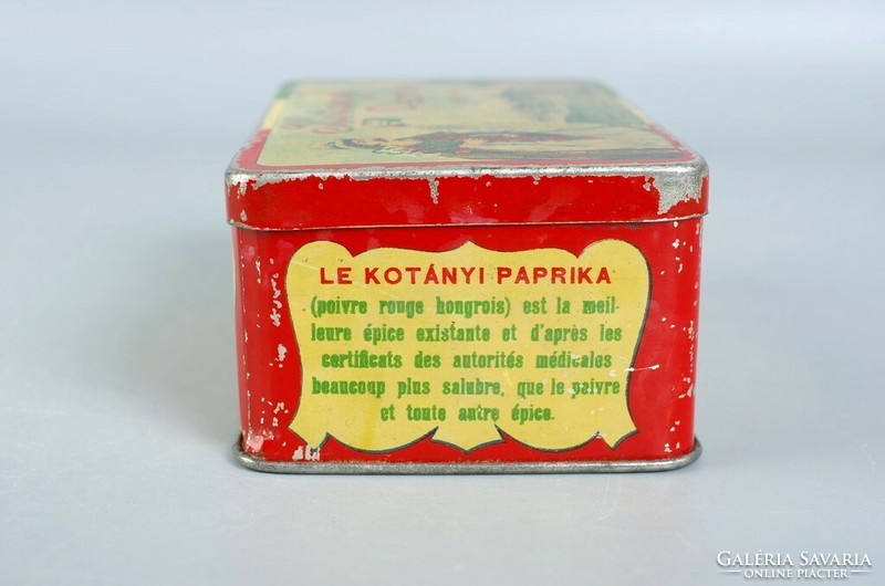 Kotány paprika sweet noble box of Szeged spiced paprika