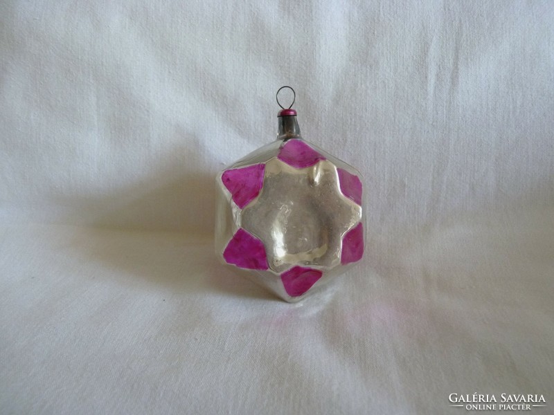 Old glass Christmas tree decoration - 