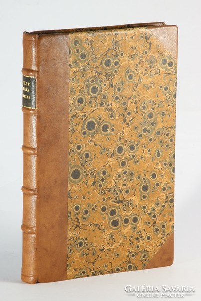 Füst's milan poems - copy dedicated to Zoltán Zelk - in bibliophile half-leather binding !!