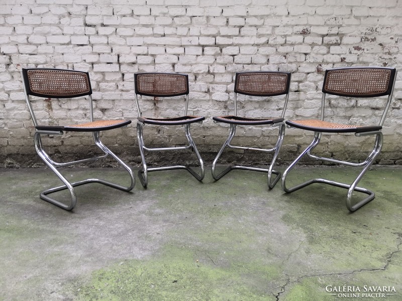 Italian bauhaus chair set 4 pcs #047