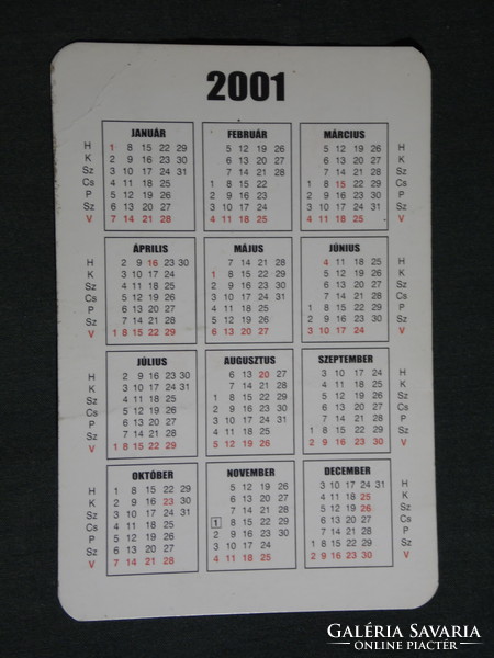 Card calendar, centrum store, erika jewelry store, Pécs, 2001, (6)