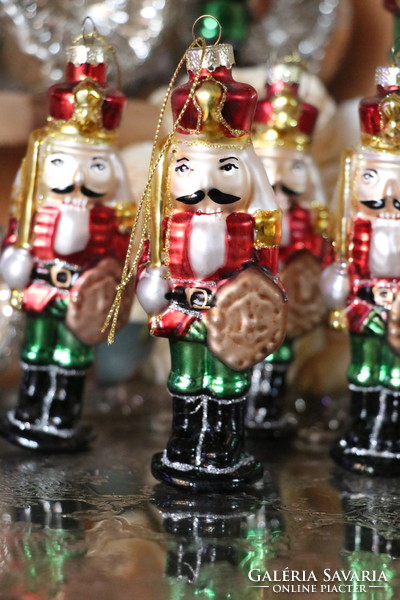 Craft nutcracker Christmas tree decoration