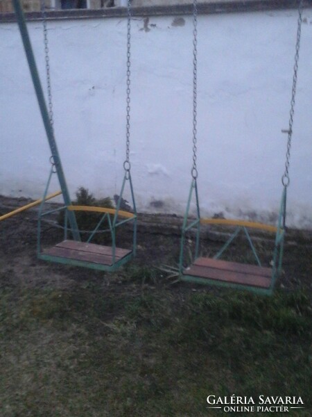 Garden iron chain, stable swing, for 2 children
