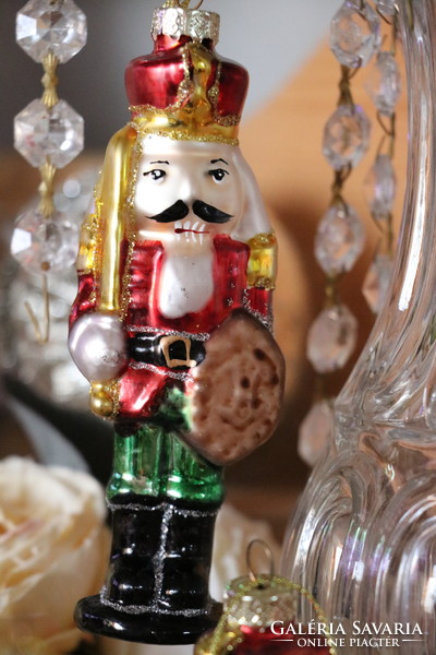 Craft nutcracker Christmas tree decoration