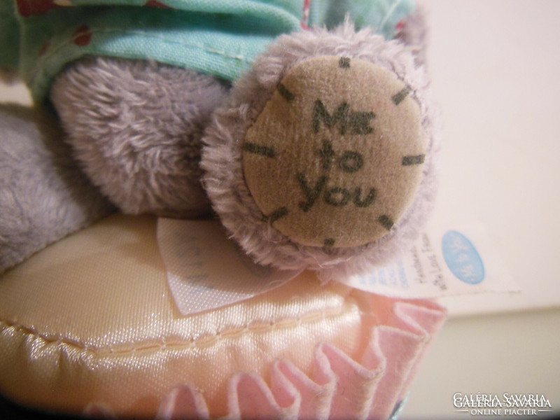 Teddy bear - me to you - 12 x 8 cm - plush - from collection - German - exclusive - perfect