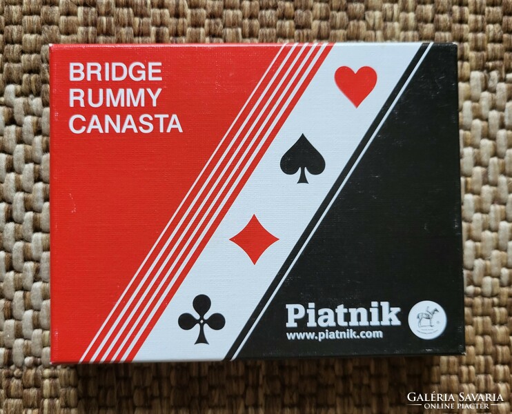 Régi PIATNIK Wien Ferd.Piatnik & Söhne kártyapakli franciakártya bridge rummy canasta kártya