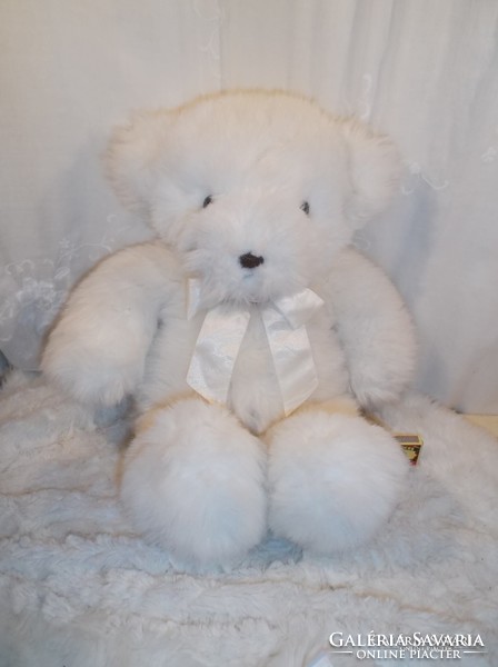 Teddy bear - 45 x 40 cm - plush - from collection - Austrian - exclusive - flawless