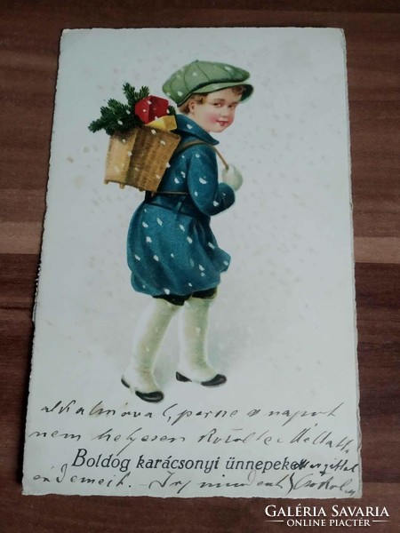 Antique Christmas card