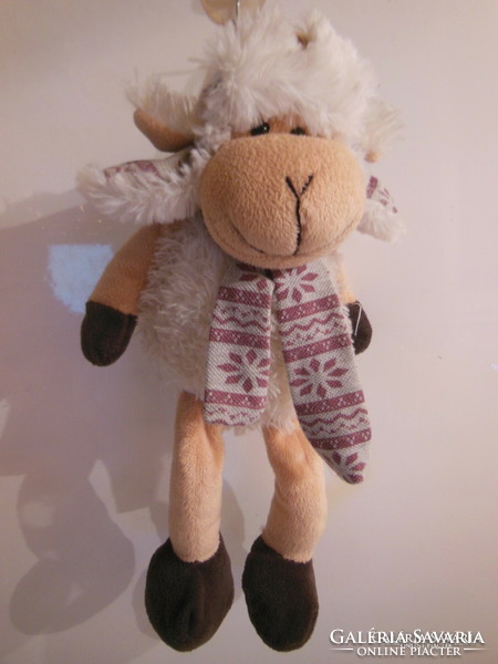 Lamb - 28 x 14 cm - very soft - plush - brand new - exclusive - German - flawless