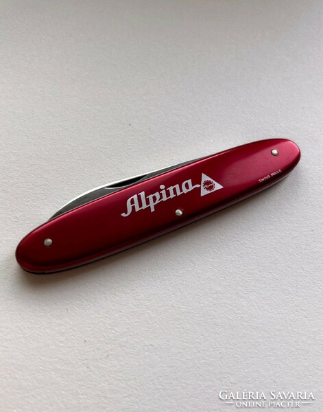 Alpina victoria watch case opener, pocket knife