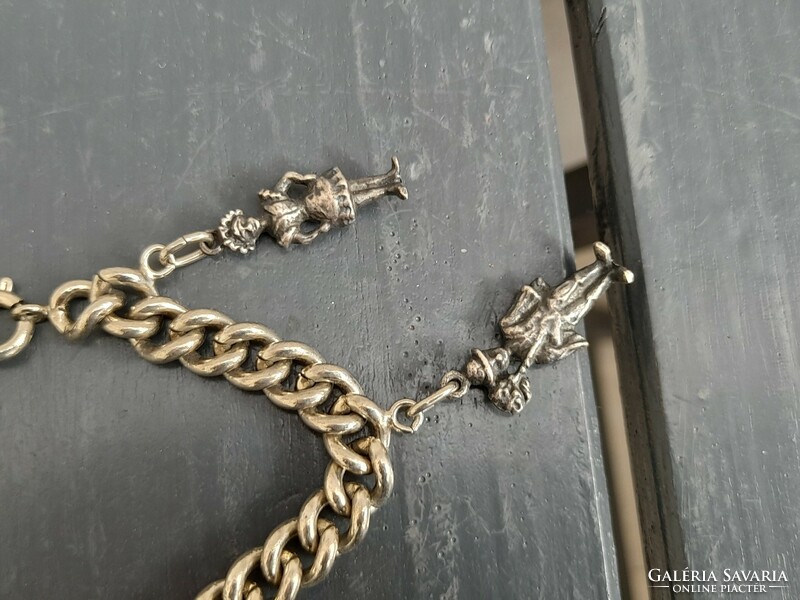 Bracelet with many charms