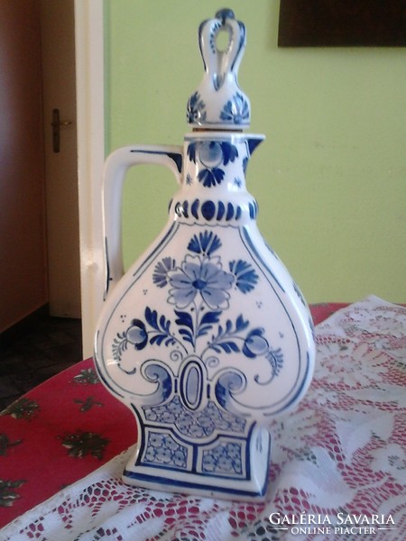 Ceramic water bottle 28 cm marked