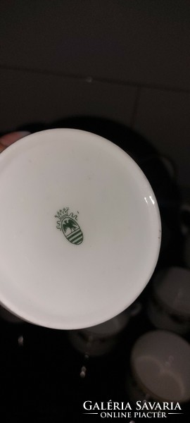 Antik porcelán teás szett