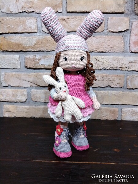 Handmade crochet doll