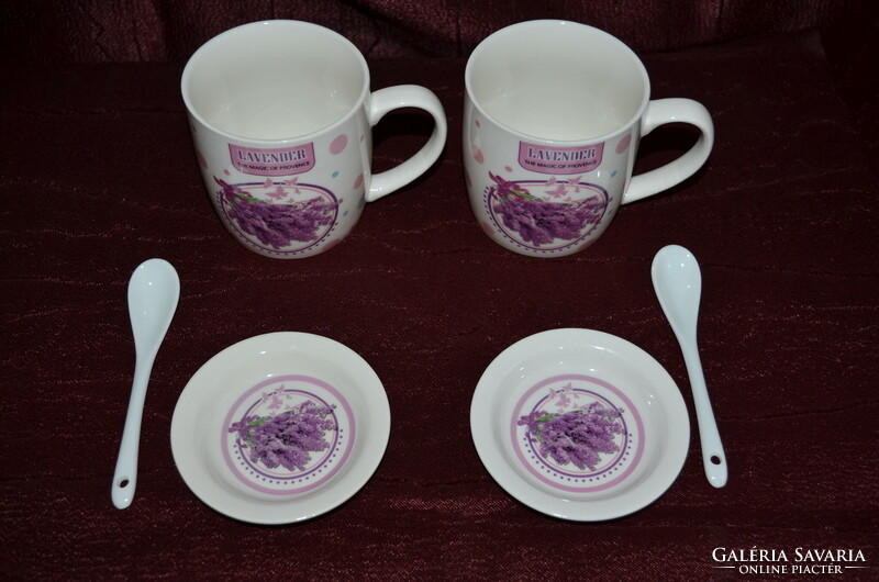 Lavender tea set