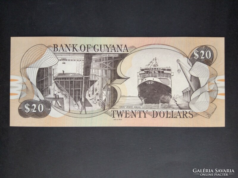 Guyana 20 Dollars 2018 Unc