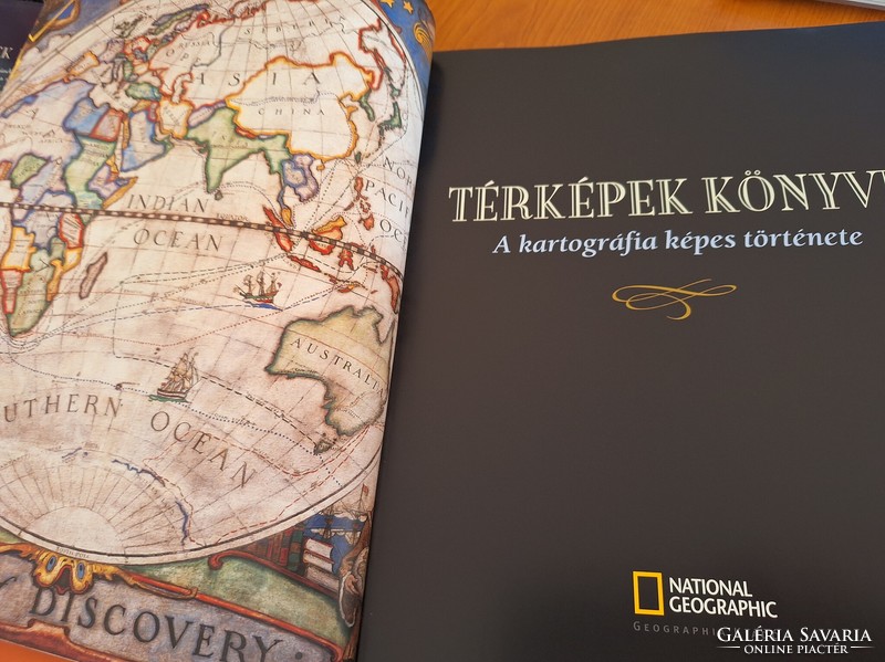 Térképek ​könyve – A kartográfia képes története. 12500.-Ft