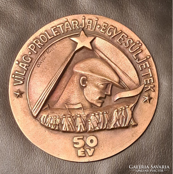 Olcsai little zoltan proletarians of the world unite. 50 Years, with coin holder