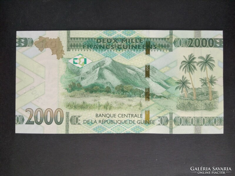 Guinea 2000 Francs 2022 Unc