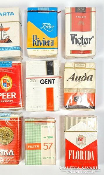 Vintage/retro unopened cigarette collection