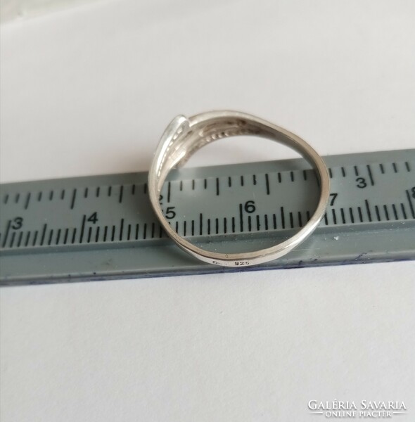 Nagyobb méretű női ezüst gyűrű