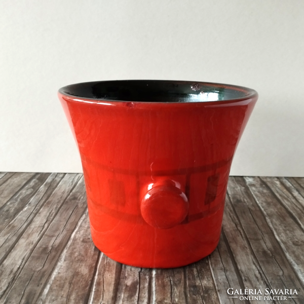 Retro marked craftsman ceramic pot