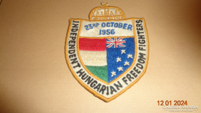 1956- Australian badge, 8 cm, given to the Hungarian freedom fighters fleeing there