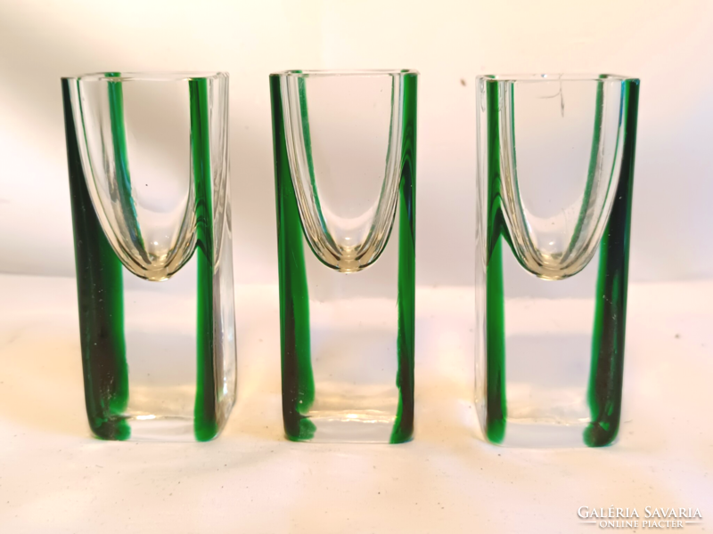 Art deco liqueur glasses