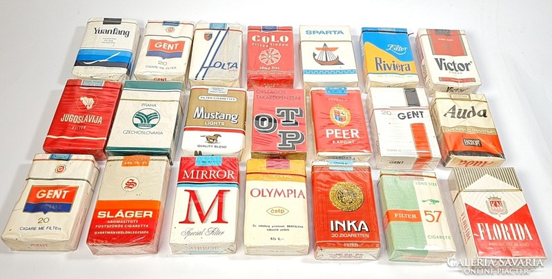 Vintage/retró bontatlan cigaretta gyűjtemény