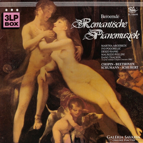 Various - Beroemde Romantische Pianomuziek (3xLP, Comp)