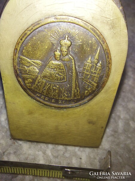 Mariazell, antik bronz plakett